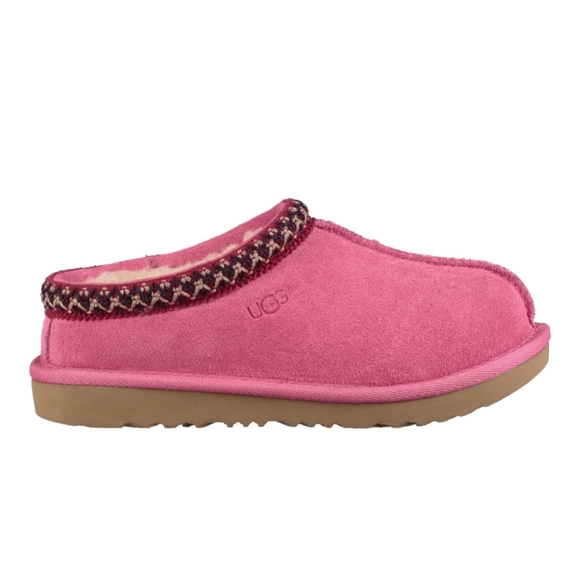 New UGG Pink Kids' Tasman II Slippers Size 7.5 - Picture 7 of 16